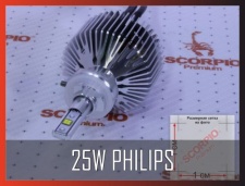 25W Philips chips